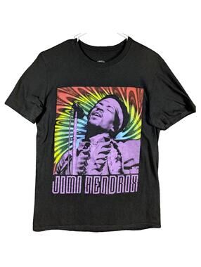 Jimi Hendrix Band T-shirt M L Chuck Boyd Photo Richard Peters Psychadelic Trippy